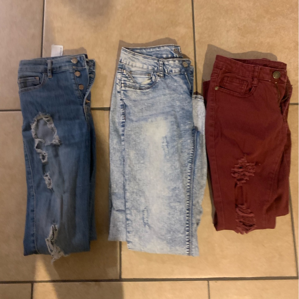 3 sized 7 Jeans